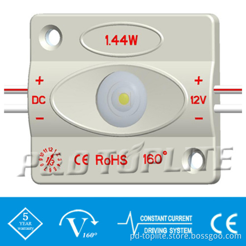CE UL SMD IP67 3030 160 Degree 1.44W Injection Waterproof LED Module by Len Big Power